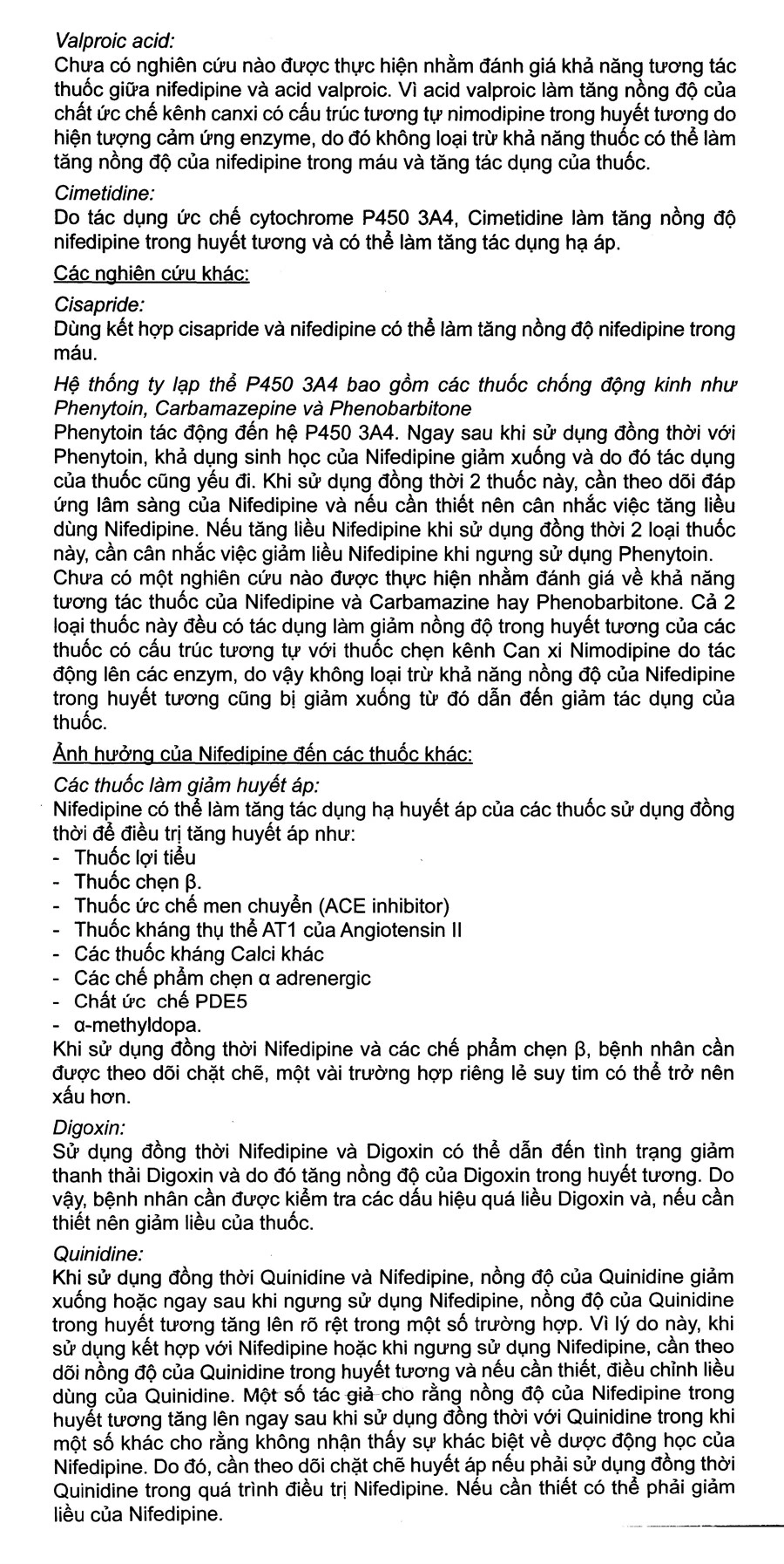 Adalat Retard 20mg trị tăng huyết áp, đau thắt ngực (3 vỉ x 10 viên) - 8